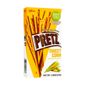 GLICO Pretz Sweet Corn 1.09oz - Sweets and Geeks