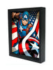 Captain America - Flag 3D Lenticular
