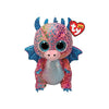 Beanie Boos: Flint, Multicolored Dragon Small
