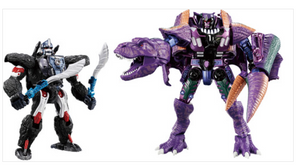 Hasbro Collectibles - Transformers - Takara Tomy Beast Wars Primal Vs Megatron 2 Pk - Sweets and Geeks