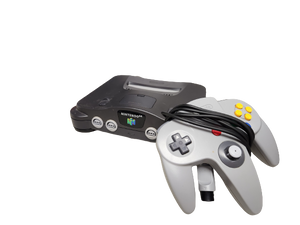 Retro Game Consoles: Nintendo 64 with Controller - Sweets and Geeks