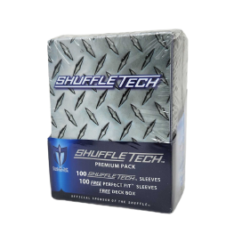 Max Protection ShuffleTech White Sleeves - Sweets and Geeks