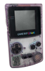 [Pre-Owned] Retro Game Consoles: Nintendo Game Boy Color (Clear/Purple) - Sweets and Geeks