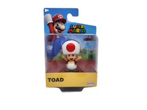 Jakks Pacific Super Mario Bros. 2.5" Collectible Figures - Toad - Sweets and Geeks
