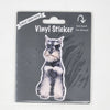 Schnauzer, Vinyl Sticker