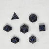 Graphite & Purple Arrowed Metallic Dice