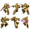 Transformers - 2025 Yearly Version: The Golden Lagoon: Defense (6 models)