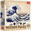 Wood Craft 200 Piece Puzzle - The Great Wave off Kanagawa - Hokusai Katsushika