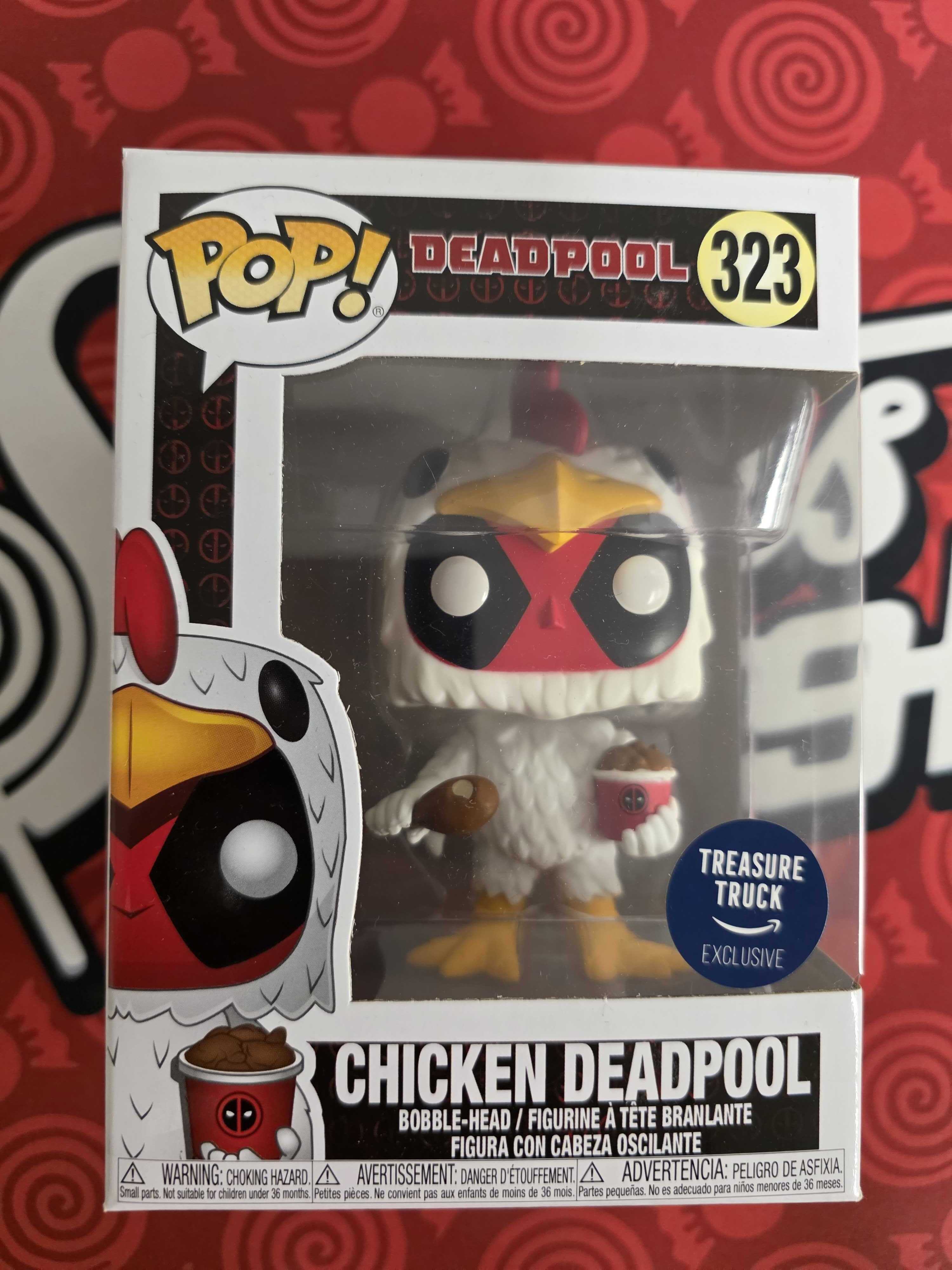 Funko Pop: Deadpool - Chicken Deadpool Treasure Truck Exclusive