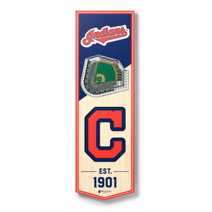 Cleveland Guardians 3D StadiumView Banner - Sweets and Geeks