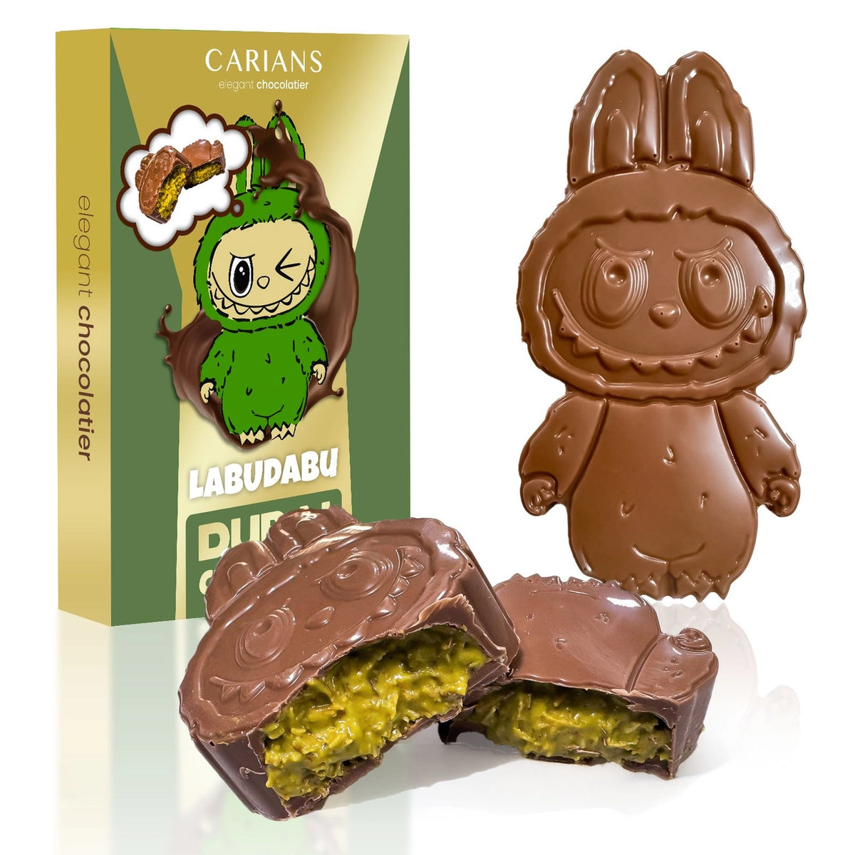 Labubu Dubai Chocolate Bar - 3.52 oz – Sweets and Geeks