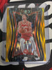 2024–25 Panini Select - Zaccharie Risacher - Mezzanine Gold Flash Prizm RC #379 (10/10) - Atlanta Hawks