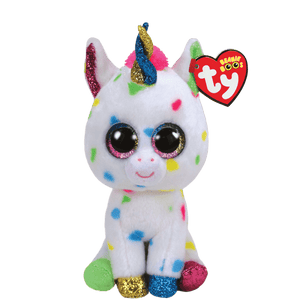 Ty Beanie Boos - Harmonie - Multicolored Unicorn 6" - Sweets and Geeks
