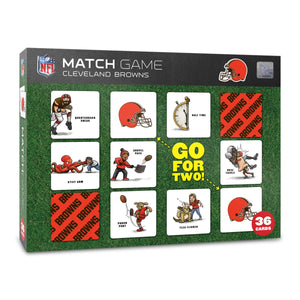 Cleveland Browns Memory Match Game - Sweets and Geeks
