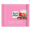 Ritters Sport Strawberry Yogurt (Erdbeer Joghurt) Chocolate Bar 100g