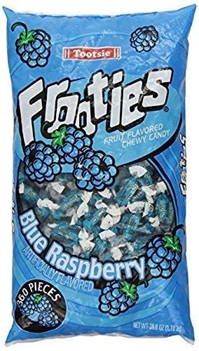 Tootsie Frooties Blue Raspberry 360ct. Bulk Bag – Sweets and Geeks