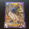 Jesus Made 2025 Bowman Chrome 1st Bowman Purple RayWave Refractor /250