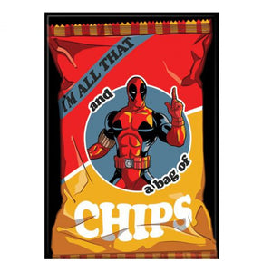 Deadpool I'm All That and a Bag of Chips Magnet - Sweets and Geeks