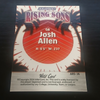 Josh Allen 2024 Leaf Wild Card Alumination Rising Sons /15