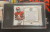 Jerry Jeudy 2020 Leaf Trinity Autograph with "Go Broncos" Inscription (Graded SGC 9.5-10)