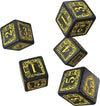 Harry Potter Dice: Hufflepuff Black Dice - Sweets and Geeks