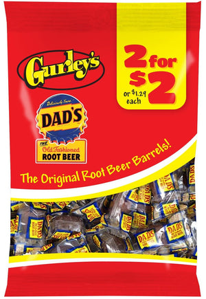 Gurley's Root Beer Barrels 2.5oz - Sweets and Geeks