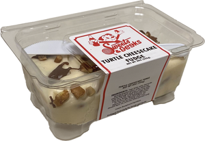 Sweets N Geeks Turtle Cheesecake Fudge 7oz - Sweets and Geeks