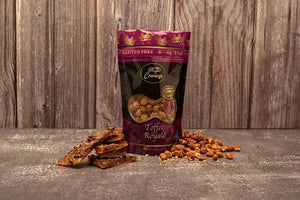 Royal Cravings English Toffee Peanuts 8oz Pouch Bag - Sweets and Geeks
