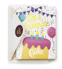 Insta Cake Microwavable Cake Cards - "Congrats" Vanilla Confetti