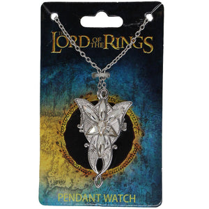 The Lord of the Rings Arwen Evenstar Pendant Necklace Watch - Sweets and Geeks
