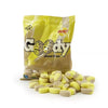BUBS Godis Banana Toffee Ovals Candy - 90g Peg Bag (SNG12)