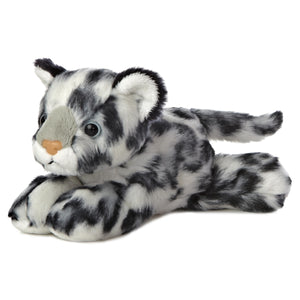 Mini Flopsie - Snow Leopard 8" Plush - Sweets and Geeks