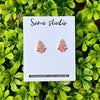 Little Tree Christmas Cake Earrings - Sweets and Geeks