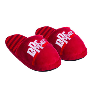Dr. Pepper - Odd Fuzzy Slides - Size Medium - Sweets and Geeks