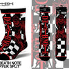 Death Note Split - Mens Crew Straight Socks