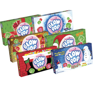 Blow Pop Charms Christmas Theater Box 3oz - Sweets and Geeks