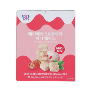 Baskin Robbins Very Berry Mini Wafers 100g - Sweets and Geeks