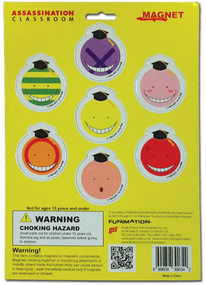 Assassination Classroom - Magnet Collection - Sweets and Geeks