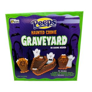 Peeps Haunted Cookie Graveyard Kit 10.5oz - Sweets and Geeks