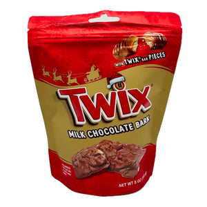 Twix Milk Chocolate Bark 5oz Pouch - Sweets and Geeks