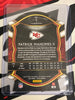 2020 Panini Select Football Red Concourse Die-Cut Prizm #2 Patrick Mahomes