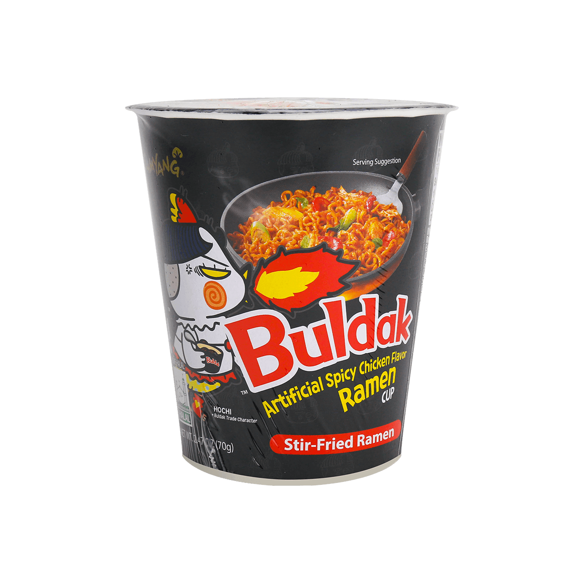 Buldak Ramen Spicy Chicken Flavor Cup - 2.47oz (SNG6) – Sweets and Geeks