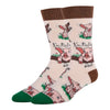 Pig Deal - Men's Novelty Cotton Crew Socks