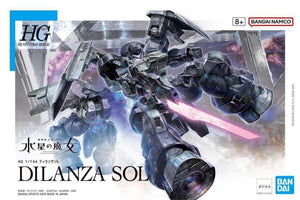 Mobile Suit Gundam: The Witch from Mercury HGTWFM Dilanza Sol 1/144 Scale Model Kit - Sweets and Geeks