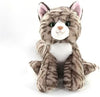 Grey Tabby Cat 9" Plush