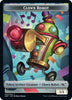 Clown Robot (003) // Treasure (013) Double-sided Token (Foil) - Unfinity