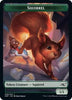 Squirrel // Food (011) Double-sided Token (Foil) - Unfinity