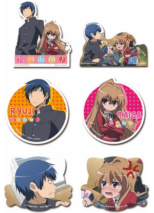 Toradora - Taiga & Ryuuji Die-Cut Sticker Set - Sweets and Geeks