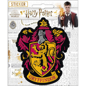 Gryffindor Crest Sticker - Sweets and Geeks