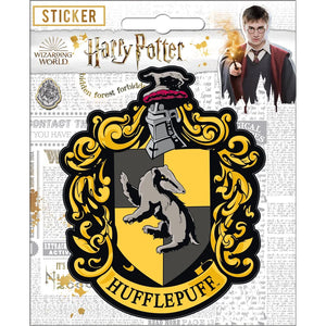 Hufflepuff Crest Sticker - Sweets and Geeks